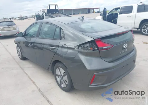 2022 Hyundai Ioniq Hybrid Blue из США, поврежденный, VIN KMHC65LCXNU281315